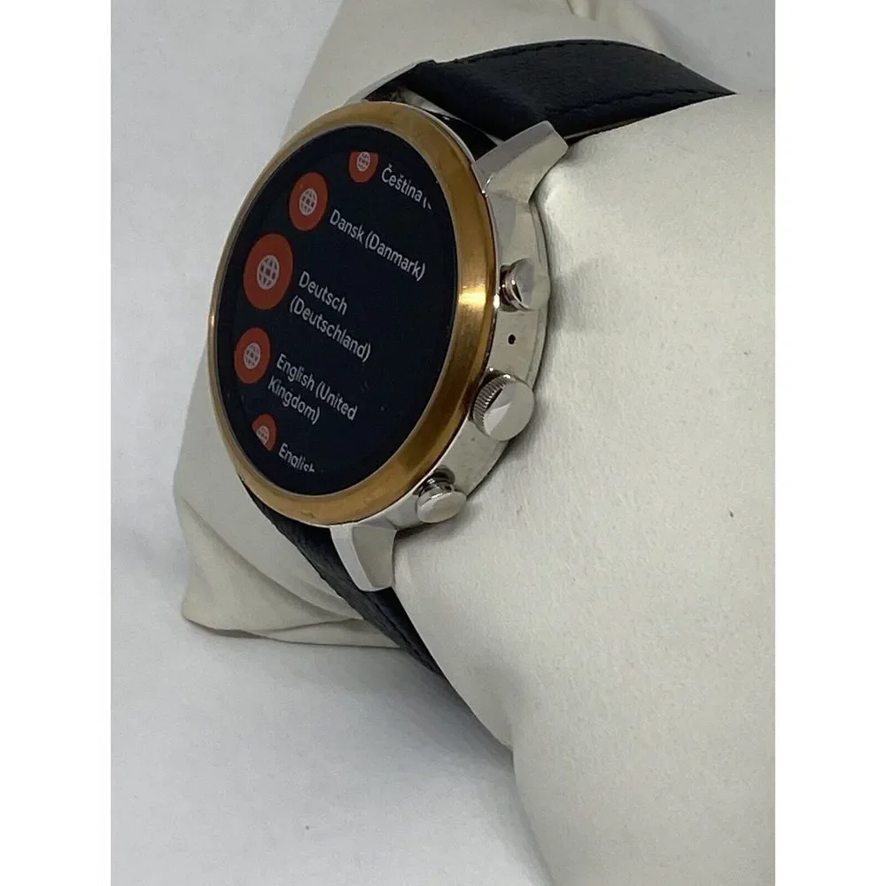Fossil Gen 4 Authentic Digital Dial Smart Watch Custom Band FTW6016 DC102
